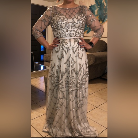 Classy and sparkly dress. Never see a nothing like this in store. - Picture 3 of 3